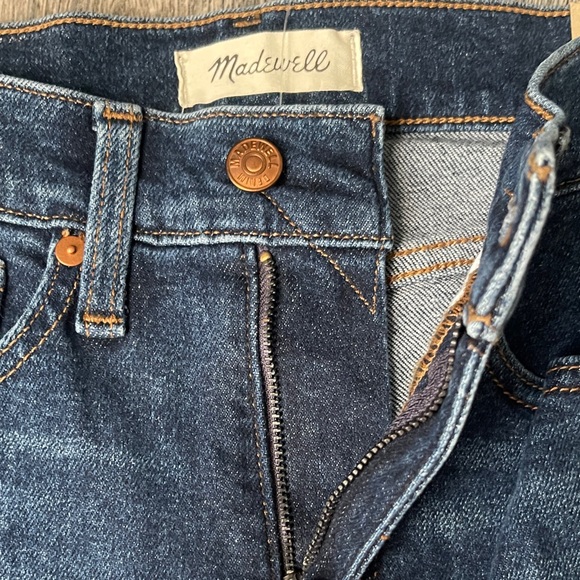 Madewell Mom jeans, Dark blue with five pockets - Picture 3 of 14
